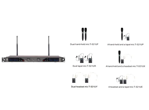 Wireless Microphone T-521UF / T-521UP/ T-521UR/ T-521UX/ T-521UY/ T-521UE